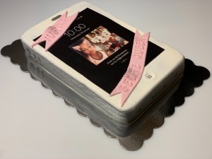 Feesttaarten - Fototaart iPhone Selfie