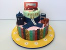 Feesttaarten - Stapeltaart Dr Who, Make-up en bibliotheek Julia