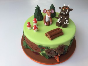 Kindertaarten - Gruffalo taart Kindertaarten - Gruffalo taart