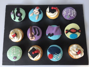 Cupcakes - Britte afgestudeerd en hobbies