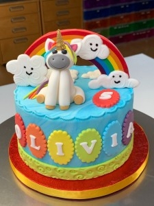 Kindertaarten - Unicorntaart Olivia Kindertaarten - Unicorntaart Olivia