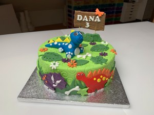 Kindertaarten - Dinotaart Dana Kindertaarten - Dinotaart Dana