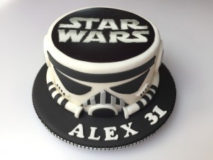 Feesttaarten - Star Wars Storm Trooper taart