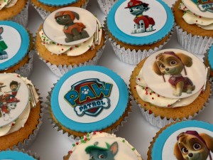 Cupcakes - Paw Patrol cupcakes met eetbare print