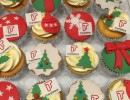 Zakelijk - Kerstcupcakes