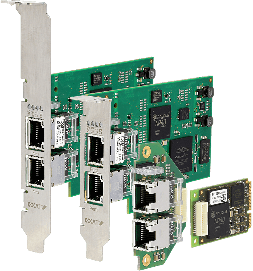 Ixxat INpact Common Ethernet Slave PCIe